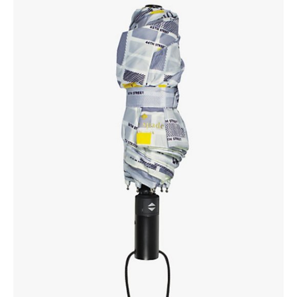 kate spade nyc new york city map umbrella nwt - Picture 2 of 7